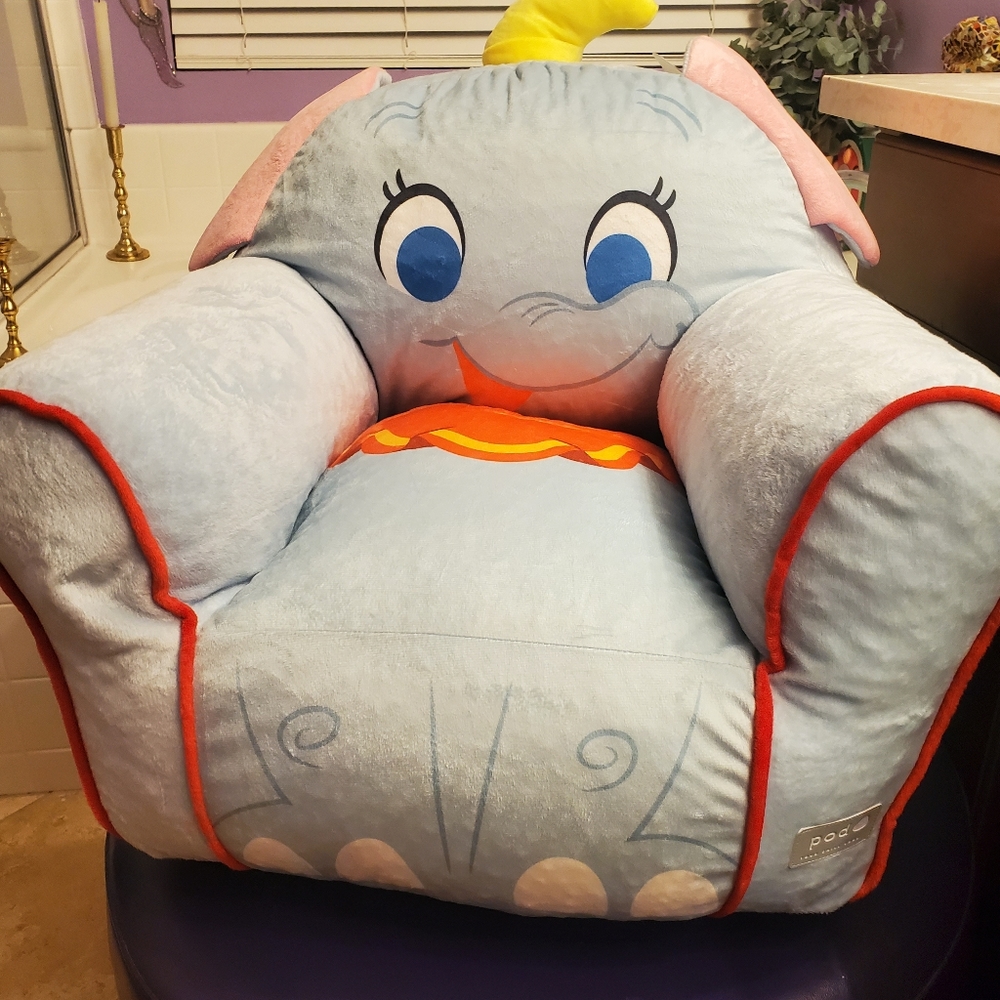 Plush Dumbo chair